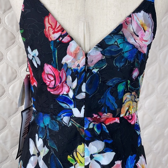 NWT Aidan Mattox Ruffled High/Low Cocktail Dress - Picture 8 of 12